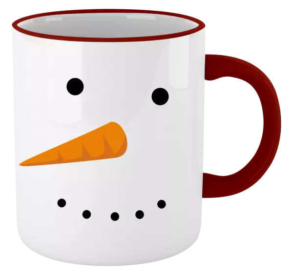 Vánoční hrnek Sněhulák