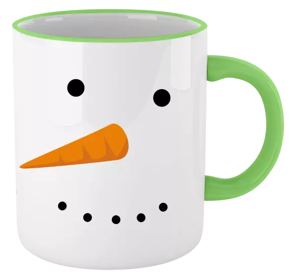 Vánoční hrnek Sněhulák