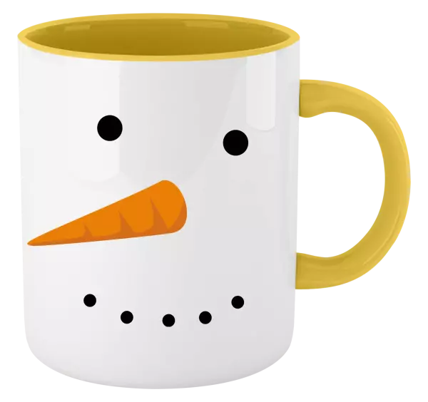 Vánoční hrnek Sněhulák