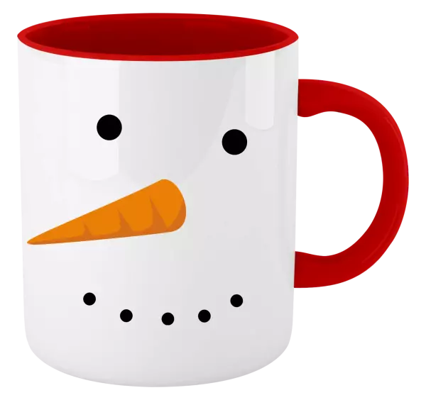 Vánoční hrnek Sněhulák