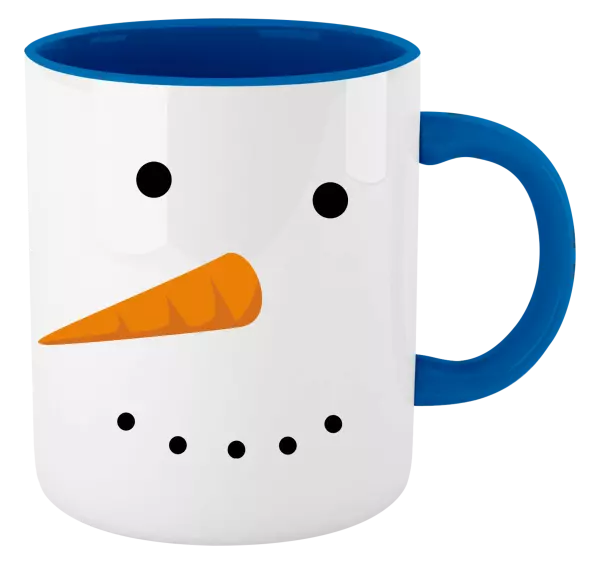 Vánoční hrnek Sněhulák