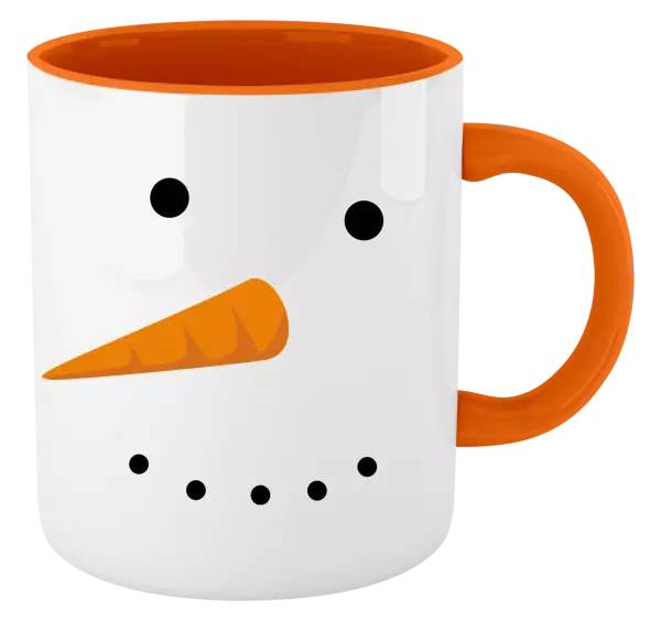 Vánoční hrnek Sněhulák