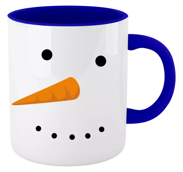 Vánoční hrnek Sněhulák