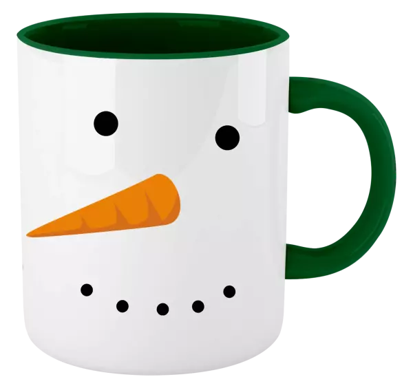 Vánoční hrnek Sněhulák