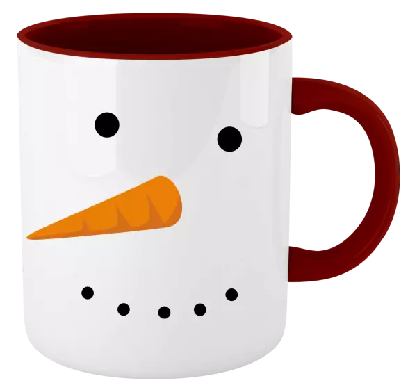 Vánoční hrnek Sněhulák