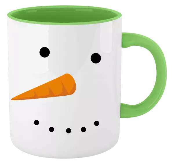 Vánoční hrnek Sněhulák