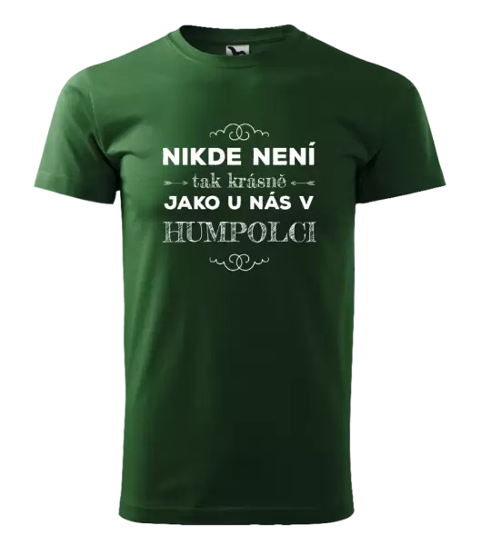 Pánské tričko Nikde není tak krásně, jako u nás v ...