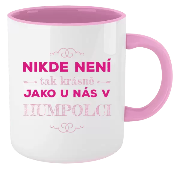 Hrnek Nikde není tak krásně, jako u nás v ...