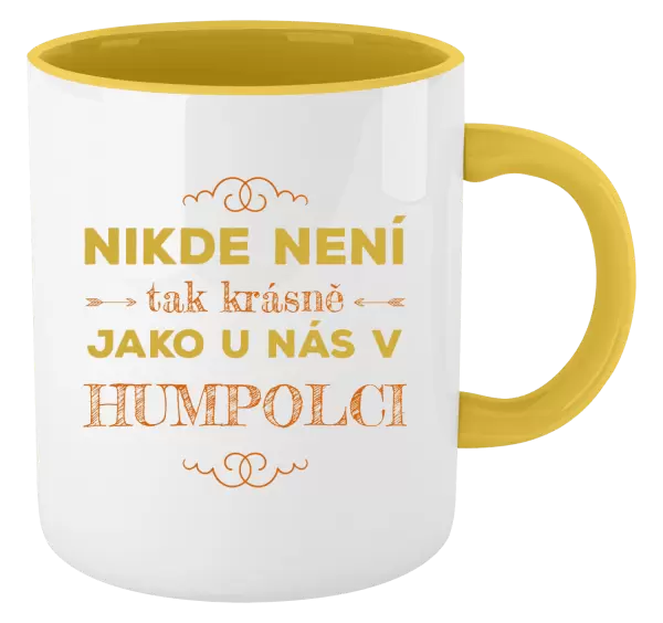 Hrnek Nikde není tak krásně, jako u nás v ...