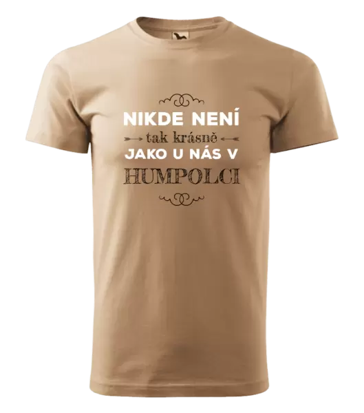 Pánské tričko Nikde není tak krásně, jako u nás v ...