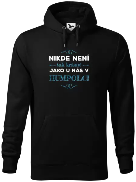 Pánská mikina Nikde není tak krásně, jako u nás v ...