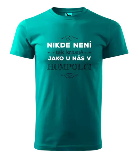 Pánské tričko Nikde není tak krásně, jako u nás v ...