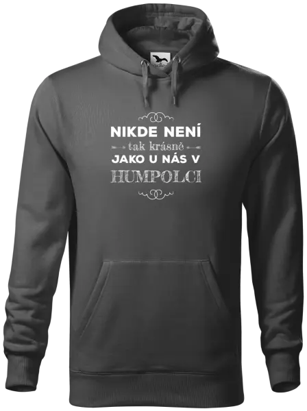 Pánská mikina Nikde není tak krásně, jako u nás v ...