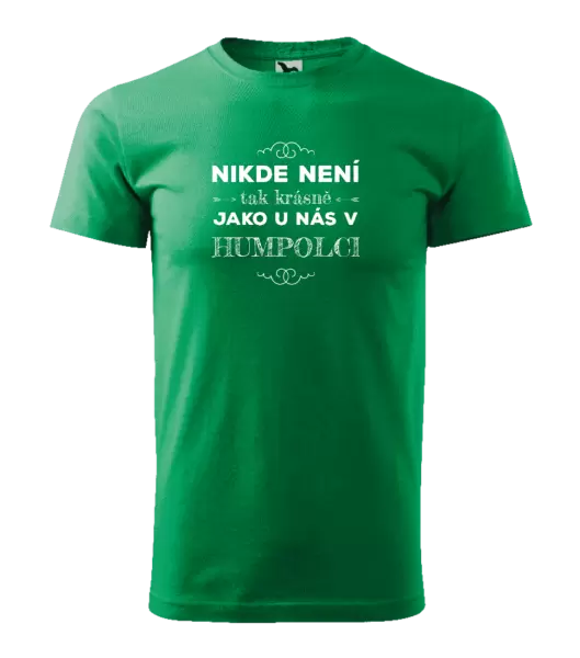 Pánské tričko Nikde není tak krásně, jako u nás v ...