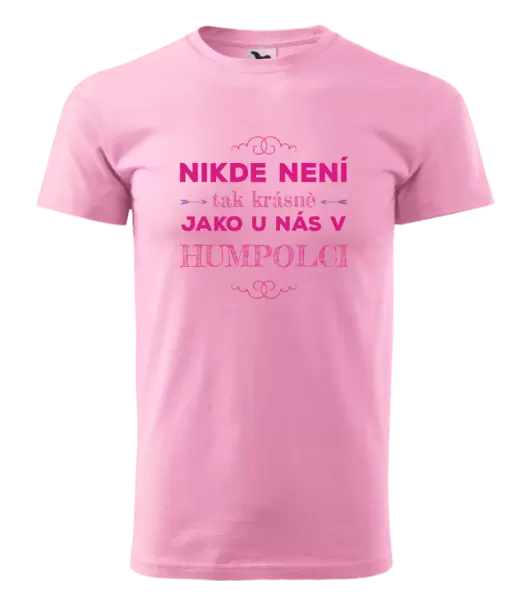 Pánské tričko Nikde není tak krásně, jako u nás v ...