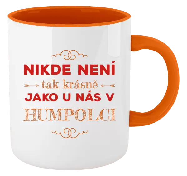 Hrnek Nikde není tak krásně, jako u nás v ...