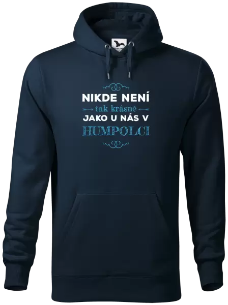 Pánská mikina Nikde není tak krásně, jako u nás v ...