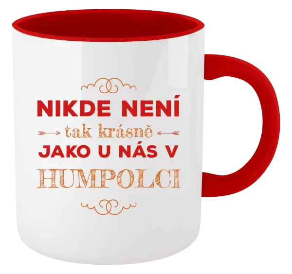Hrnek Nikde není tak krásně, jako u nás v ...