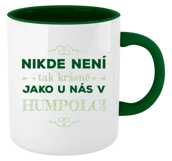 Hrnek Nikde není tak krásně, jako u nás v ...