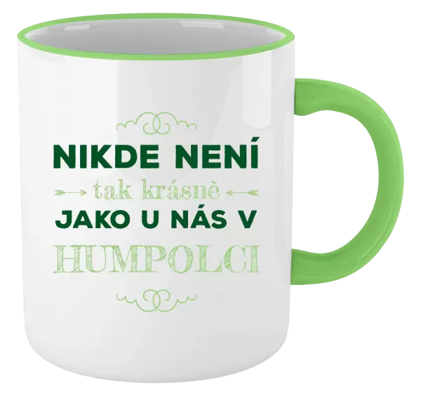 Hrnek Nikde není tak krásně, jako u nás v ...