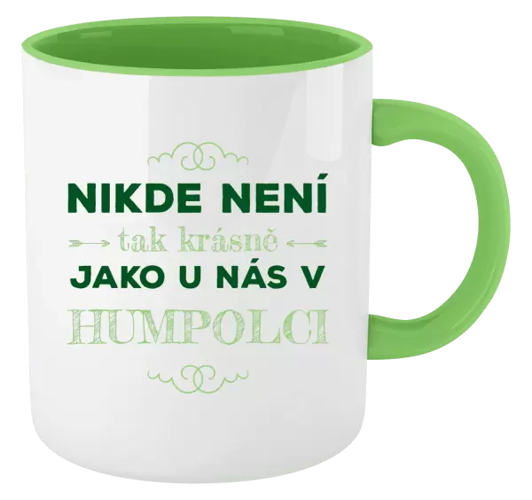 Hrnek Nikde není tak krásně, jako u nás v ...