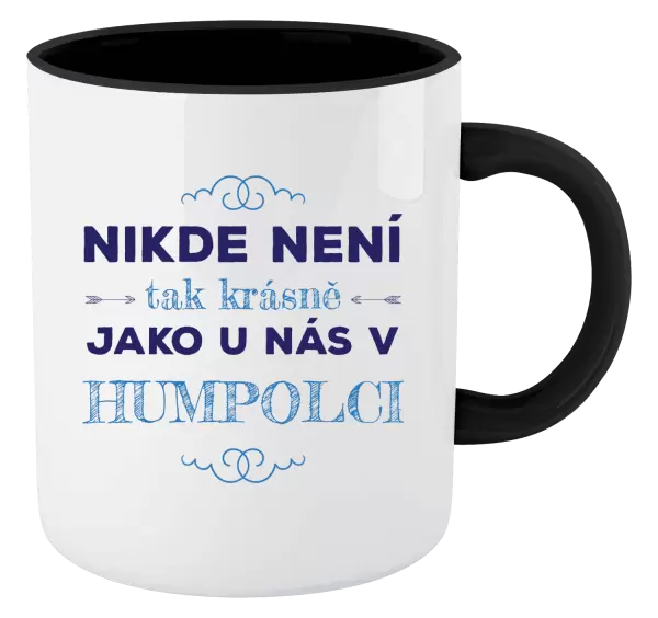 Hrnek Nikde není tak krásně, jako u nás v ...