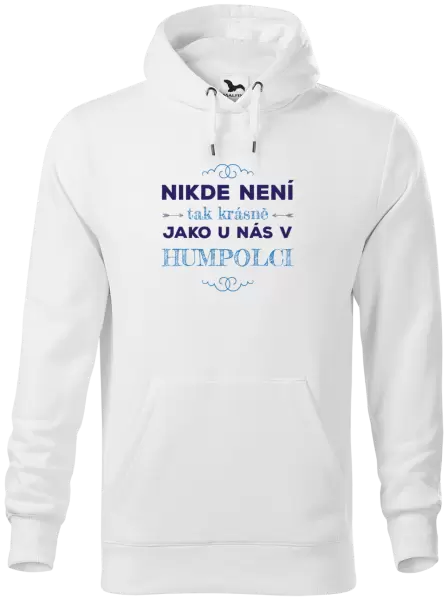 Pánská mikina Nikde není tak krásně, jako u nás v ...
