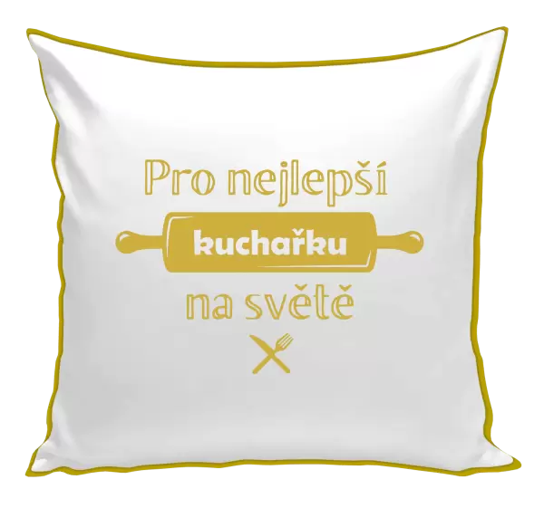 Polštář Pro nejlepší kuchařku na světě