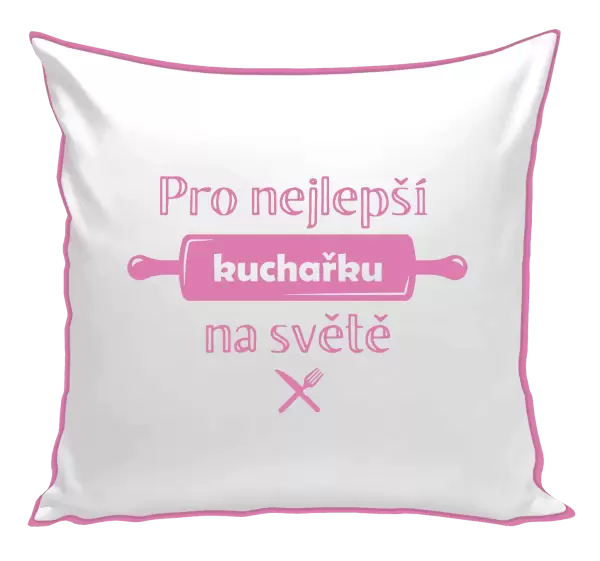 Polštář Pro nejlepší kuchařku na světě
