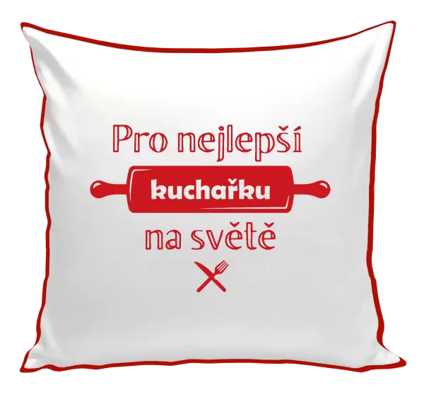 Polštář Pro nejlepší kuchařku na světě