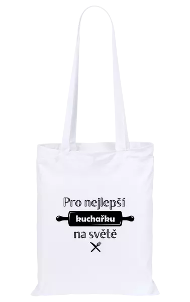 Látková taška Pro nejlepší kuchařku na světě