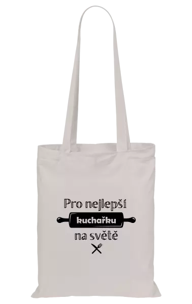 Látková taška Pro nejlepší kuchařku na světě