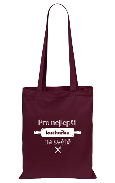 Látková taška Pro nejlepší kuchařku na světě