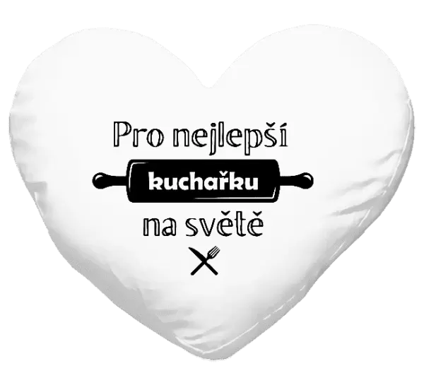 Polštář Pro nejlepší kuchařku na světě