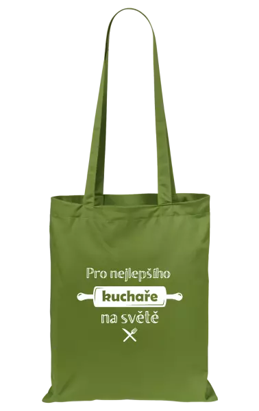 Látková taška Pro nejlepšího kuchaře na světe