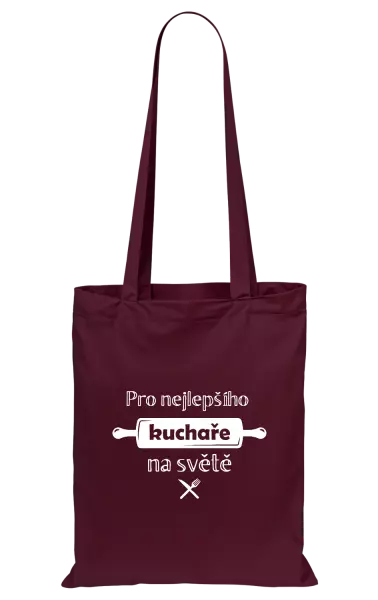 Látková taška Pro nejlepšího kuchaře na světe