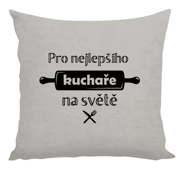Polštář Pro nejlepšího kuchaře na světe