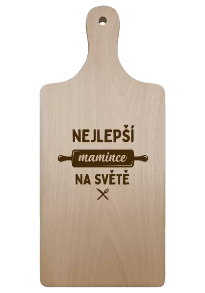 Prkénko Nejlepší mamince na světě - váleček
