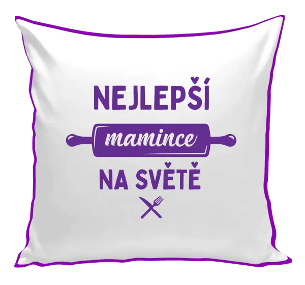 Polštář Nejlepší mamince na světě - váleček