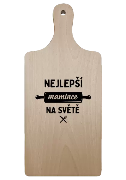 Prkénko Nejlepší mamince na světě - váleček