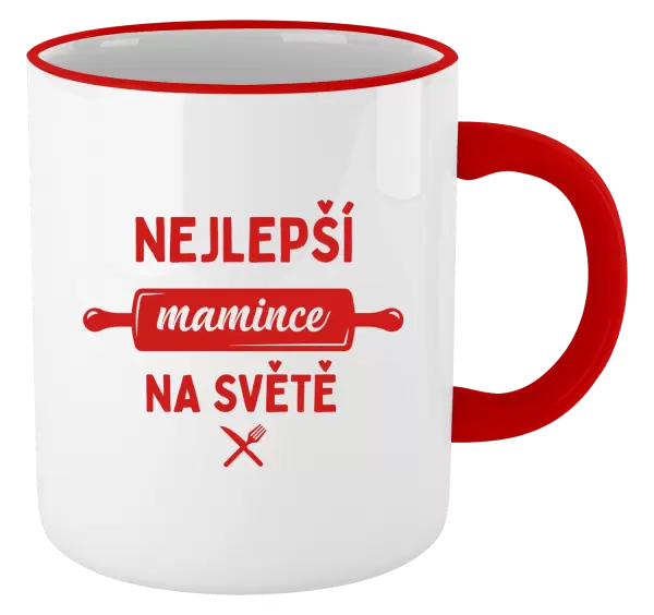 Hrnek Nejlepší mamince na světě - váleček