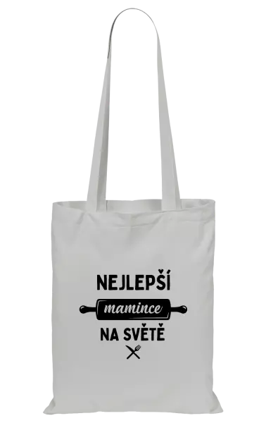 Látková taška Nejlepší mamince na světě - váleček