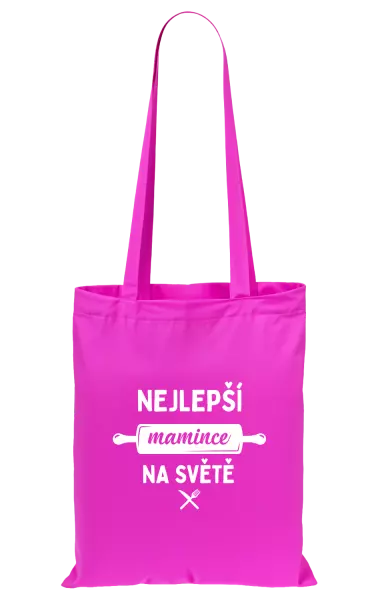 Látková taška Nejlepší mamince na světě - váleček