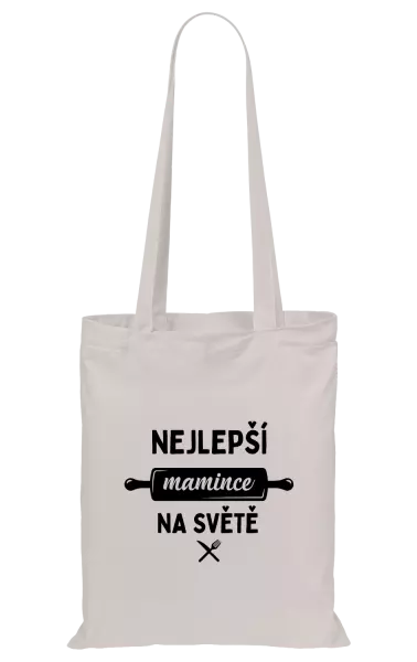Látková taška Nejlepší mamince na světě - váleček