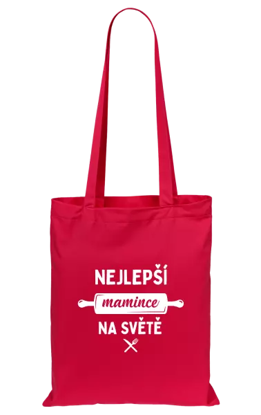 Látková taška Nejlepší mamince na světě - váleček