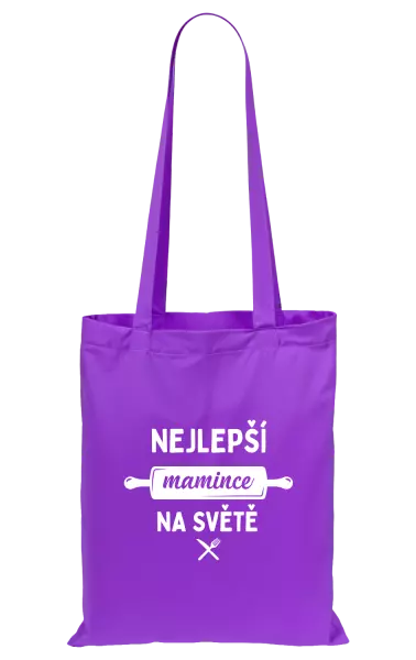 Látková taška Nejlepší mamince na světě - váleček