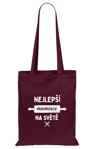 Látková taška Nejlepší mamince na světě - váleček