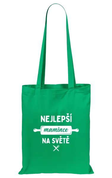 Látková taška Nejlepší mamince na světě - váleček