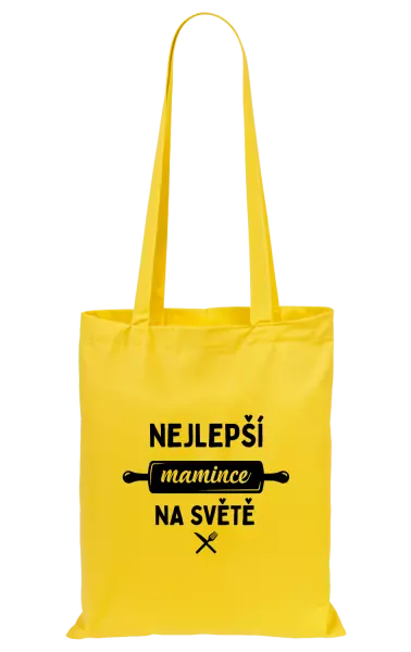 Látková taška Nejlepší mamince na světě - váleček
