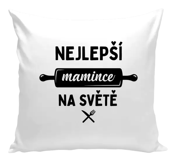 Polštář Nejlepší mamince na světě - váleček